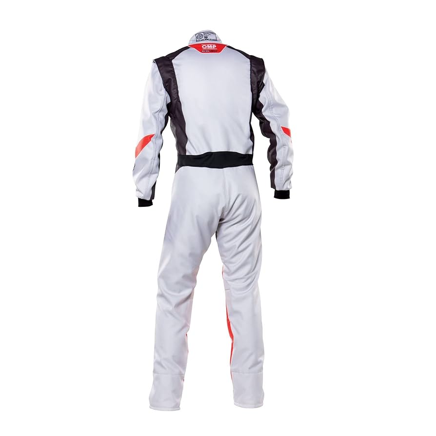 【おしゃれデザイン】OMP キッズ　ジュニア　カート用レーシングスーツ130cm Amazon | OMP KS-2 ART SUIT キッズ・ジュニア用 ライトグレー